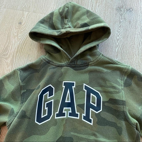 GAP Boys Camouflage Hoodie - Picture 2 of 12